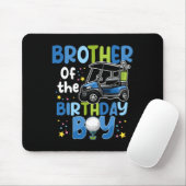 Bruder des Birthday Boy Golf Themed Matching P Mousepad (Mit Mouse)