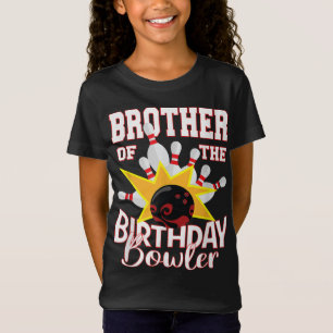 Bruder des Bowler-Kid-Bowling-Party T-Shirt