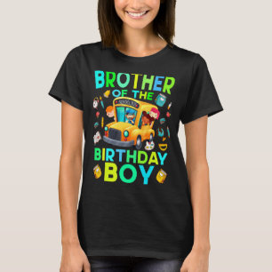 Bruder des Boy School Bus Matching Fa. T-Shirt