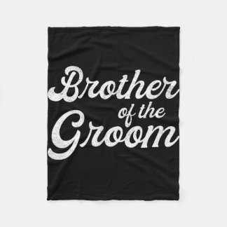 Bruder des Bräutigams Shirts für Männer Jungen Kin Fleecedecke
