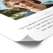 Bruder des Bride Fotos Rettete eine Gedenkstätte Poster (Ecke)