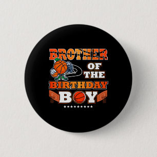 Bruder des Geburtstags Boy Bysketbyll Player B-da Button