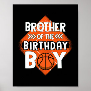 Bruder des Geburtstags Bruder Bysketbyll Bir Poster