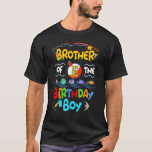 Bruder des Geburtstags für Junge, Niedliche Fische T-Shirt