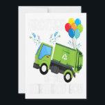 Bruder des Geburtstags-Jungs-Müllwagengeschenk Ankündigung<br><div class="desc">Bruder des Geburtstags-Jungs-Müllwagengeschenk</div>