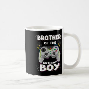 Bruder des Geburtstagsjungen Matching Video Gamer Kaffeetasse