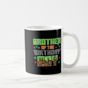 Bruder des Geburtstagsjungen Xel Gamer Geburtstags Kaffeetasse