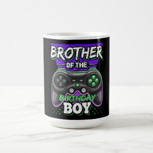 Bruder des Geburtstagsspielers Boy Matching Video Kaffeetasse