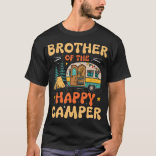 Bruder des glücklichen Campers 1. Geburtstag Party T-Shirt