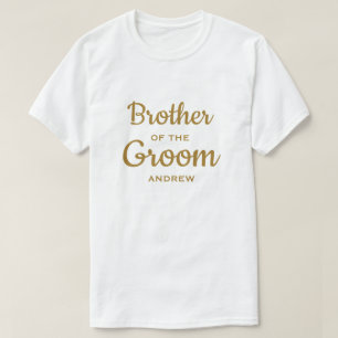Bruder des "Groom Custom T - Shirt" T-Shirt