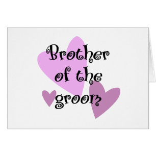 Bruder des Grooms