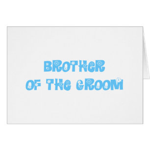 Bruder des Grooms