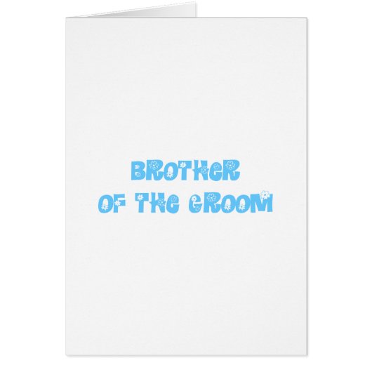 Bruder des Grooms (Vorne)