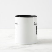 Bruder des Grooms Tasse (Zentrum)