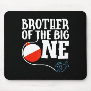 Bruder des großen Anglerjungen zum ersten Geburtst Mousepad