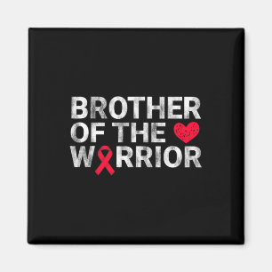 Bruder des Herzens Krieger Herzkrankheit Bewusstse Magnet