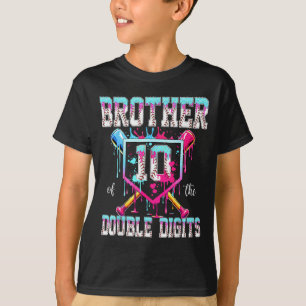 Bruder des Jungen, der seinen 10. Geburtstag feier T-Shirt