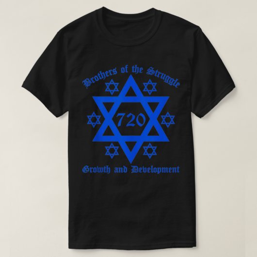 Brüder des Kampfes für Wachstum und Entwicklung T-Shirt (Design vorne)