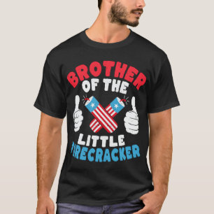 Bruder des kleinen Firecracker am 4. Juli T-Shirt