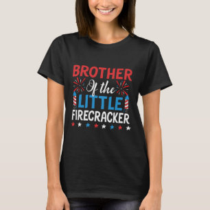 Bruder des kleinen Firecracker Shirts 4. Juli