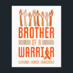 Bruder des Kriegerleukämie-Bewusstseins-Band Gesch Flyer<br><div class="desc">Bruder des Kriegerleukämie-Bewusstseins-Band Geschenk</div>