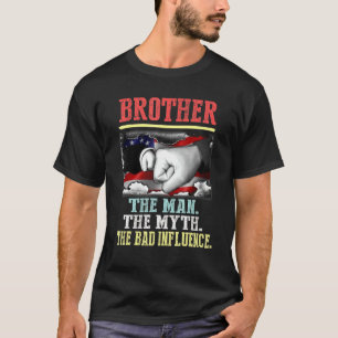 Bruder des Man Mythos Bad Beeinflussung Vintag Ame T-Shirt