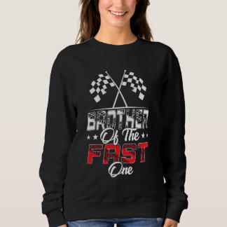 Bruder des schnellen ersten Geburtstagsführers Sweatshirt