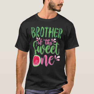 Bruder des Süßen eines Geburtstags Wassermelone Ma T-Shirt