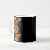 Bruder des unheimlichen Typs Halloween Pumpkin Geb Kaffeetasse (Vorderseite Links)