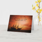 Brüder, die besten Lebensfreunde Karte (Gelbe Blume)