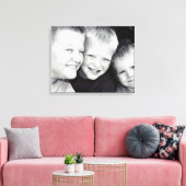 Brüder Drei gepackte Canvas Leinwanddruck (Insitu (Wohnzimmer))