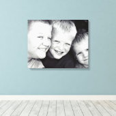 Brüder Drei gepackte Canvas Leinwanddruck (Insitu (Holzboden))