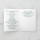 Bruder, du kannst durch Mutter Natur kommen Karte (Innenseite)