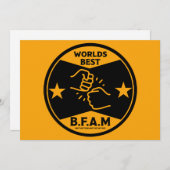 Bruder einer anderen Mutter Feiertagskarte (Vorne/Hinten)