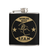 Bruder einer anderen Mutter Flachmann (Vorderseite)