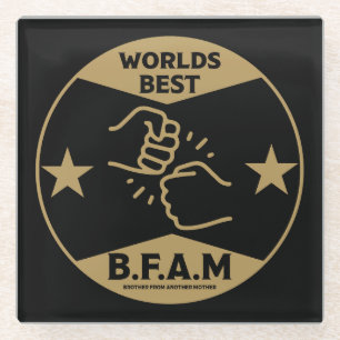 Bruder einer anderen Mutter Glasuntersetzer