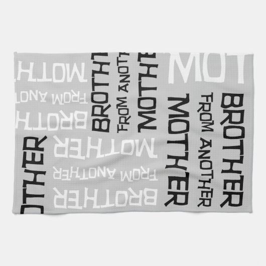 Bruder einer anderen Mutter Handtuch (Horizontal)