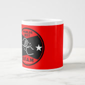 Bruder einer anderen Mutter Jumbo-Tasse (Vorderseite Rechts)