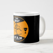 Bruder einer anderen Mutter Jumbo-Tasse (Vorderseite Rechts)