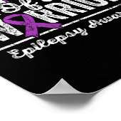 Bruder einer Epilepsie des Kriegers, Bruder Lila R Poster (Ecke)