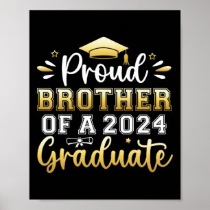 Bruder eines Abschlusses im Jahr 2024, Senior Poster