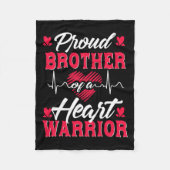 Bruder eines Herzkriegers, Kind Fleecedecke (Vorderseite)