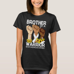 Bruder eines Kriegers nach der Partum-Depression T-Shirt