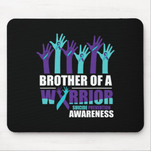 Bruder eines Kriegers Selbstmord Bewusstsein psych Mousepad