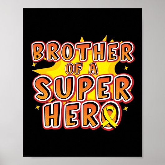 Bruder eines Superhelden Poster (Vorne)