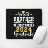Bruder eines Valedictorianischen Cl 2024-Abschluss Mousepad (Mit Mouse)