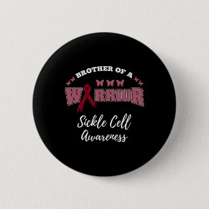 Bruder eines Warrior-Sichelzellenbewusstsein Button