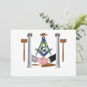 BRUDER-Einladung Einladung (Stehend Vorderseite)