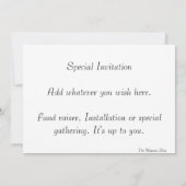 BRUDER-Einladung Einladung (Rückseite)