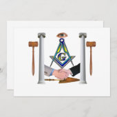 BRUDER-Einladung Einladung (Vorne/Hinten)